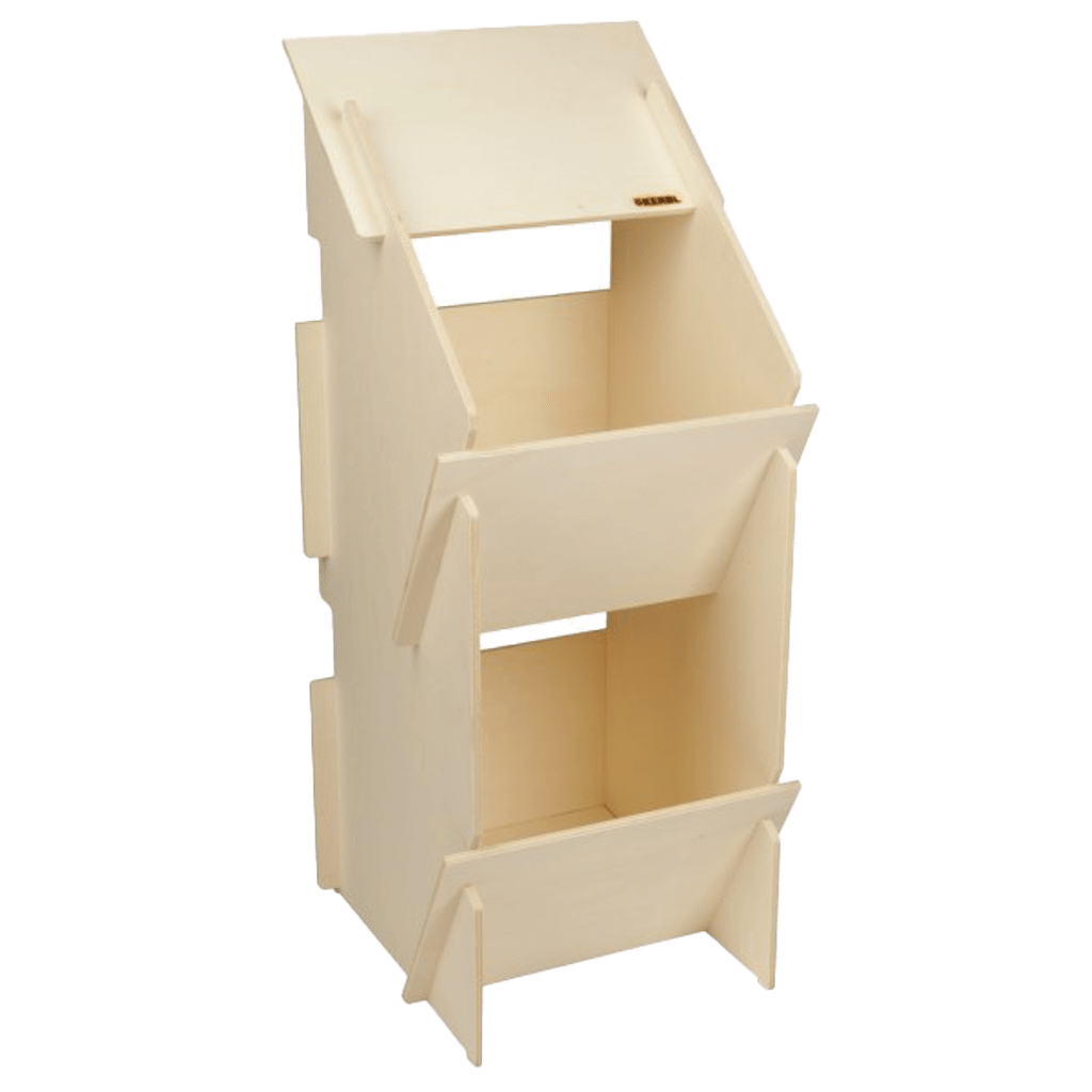 Kerbl Pluimvee Duo Legnest Hout