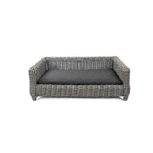 Let's Sleep Cozy Basket Rieten Hondenmand M Antraciet