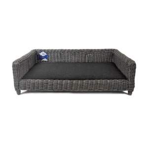 Let's Sleep Cozy Basket Rieten Hondenmand XL Antraciet