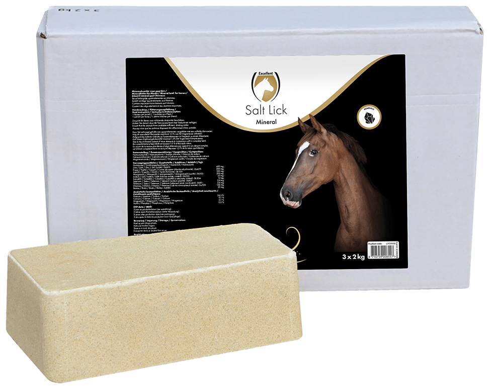 Excellent Horse Salt Lick Mineral 3 x 2 kg