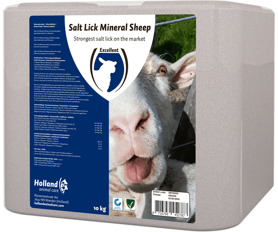 Excellent Liksteen Mineral Schaap 10 kg