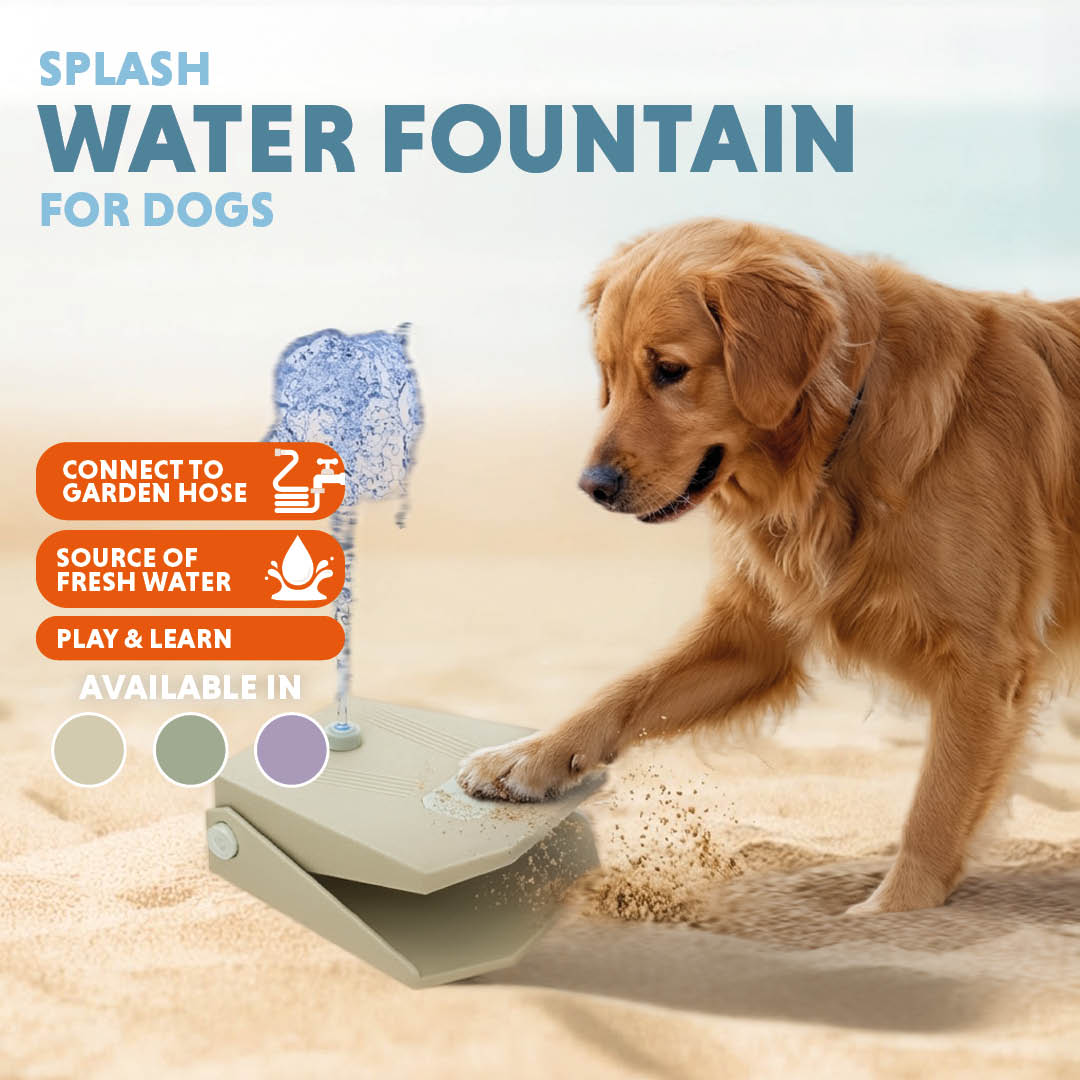 Coolpets Splash Water Fountain Beige - Afbeelding 5