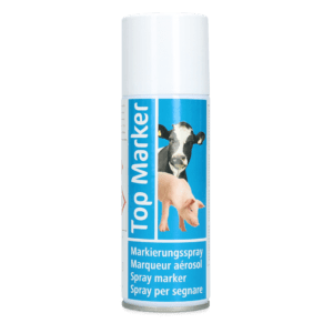 Merkspray voor vee groen Blauw