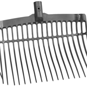 Mestvork zonder steel Grijs