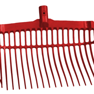 Mestvork zonder steel Rood