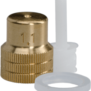 Mesto Spuitdop 1,1 mm met Wervel