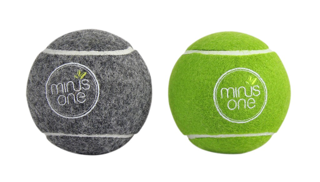 Minus One Bouncy Tennis Ball Dog Toys 6-pack - Afbeelding 2