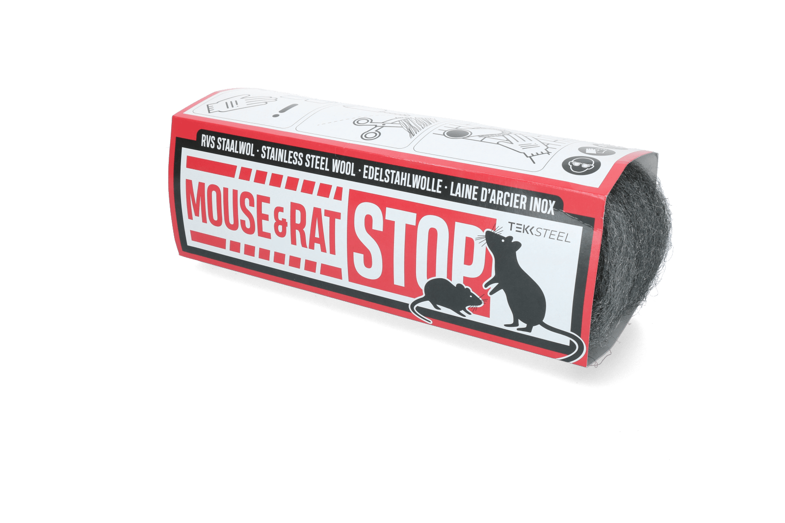 Mouse & Rat Stop RVS Staalwol 200 g