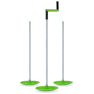 Twist butler 125 cm 3 stuks met 1 Zwengel