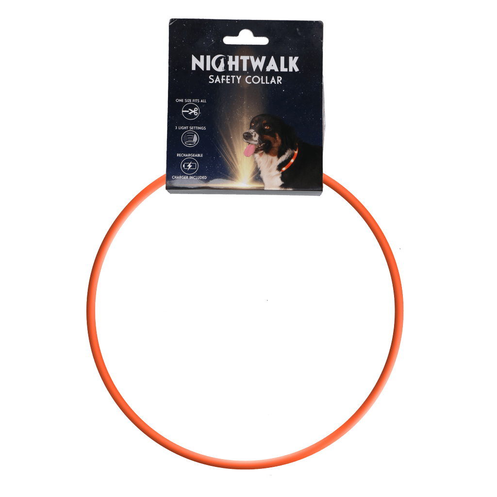 Nightwalk Safety Collar Oranje