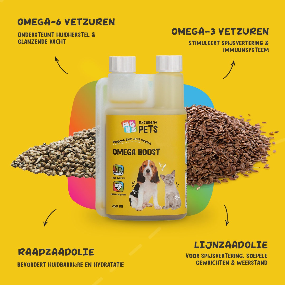 Excellent Pets Omega Boost 250 ml - Afbeelding 5