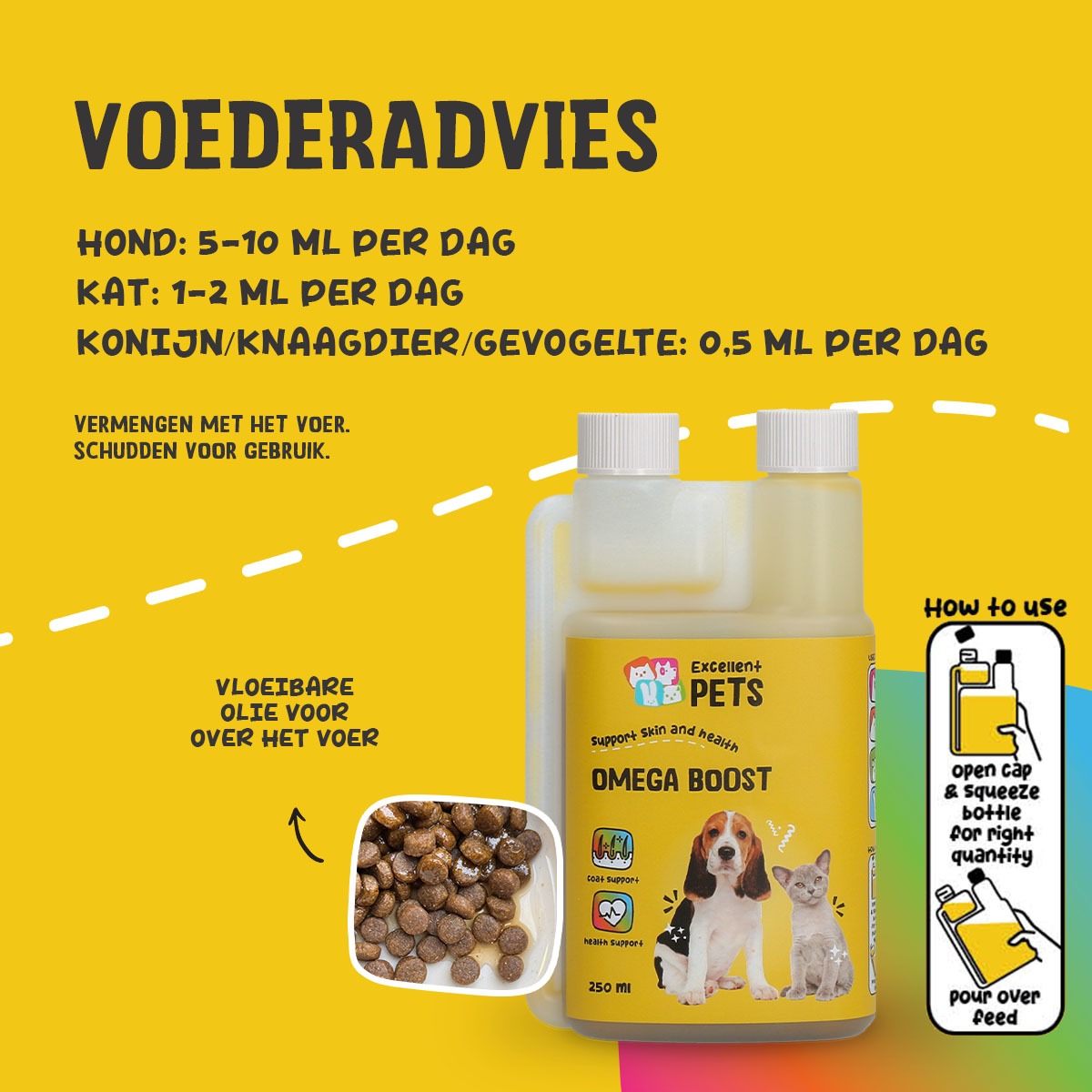 Excellent Pets Omega Boost 250 ml - Afbeelding 2