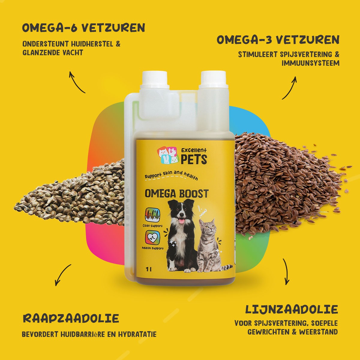 Excellent Pets Omega Boost 1 l - Afbeelding 5