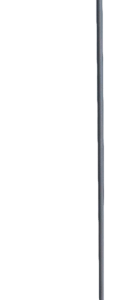 Instappaal 110 cm rond veerstalen + krul Wit