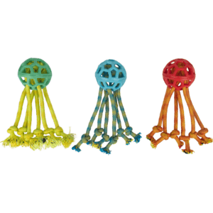 Pawise Play-N-Tug Rope Octopus