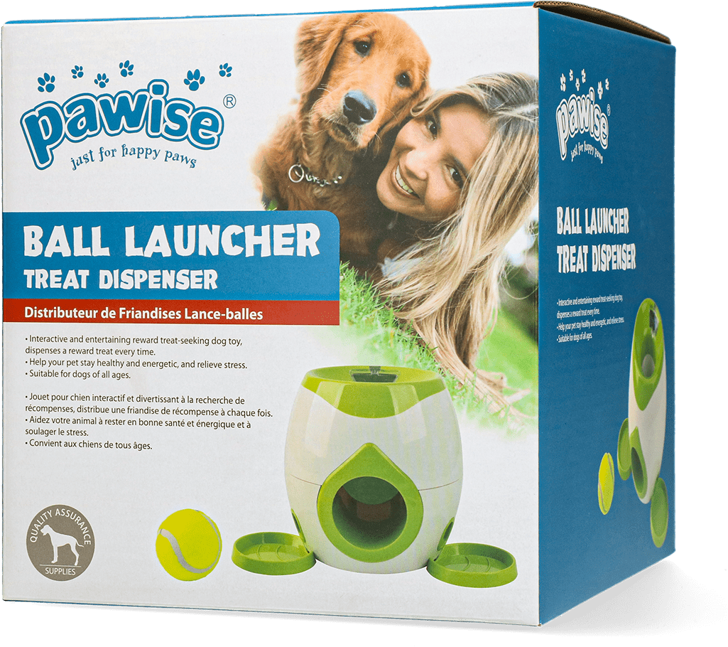 Pawise Ball Launcher Treat Dispenser
