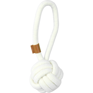 Pawise Premium cotton toy Ball with Handle