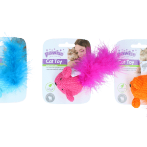 Pawise Cat Toy Wool Mouse