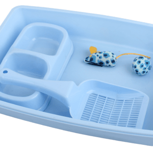 Pawise Kitten Starter Set Blauw