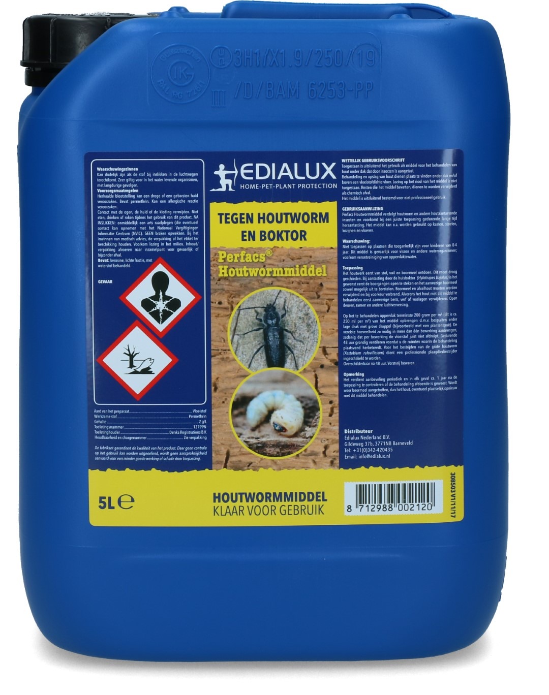 Perfacs Houtwormmiddel 5 l - Afbeelding 3