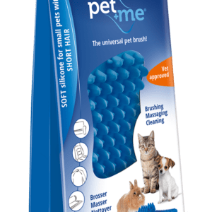 Pet+Me Cat Hair Brush Kort haar Blauw