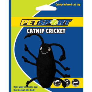 Petsport Catnip Cricket Zwart