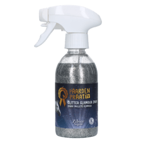 Paardenpraat TV Glitter Glamour Spray Zilver
