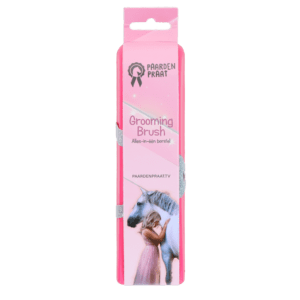Paardenpraat Grooming Brush Roze M