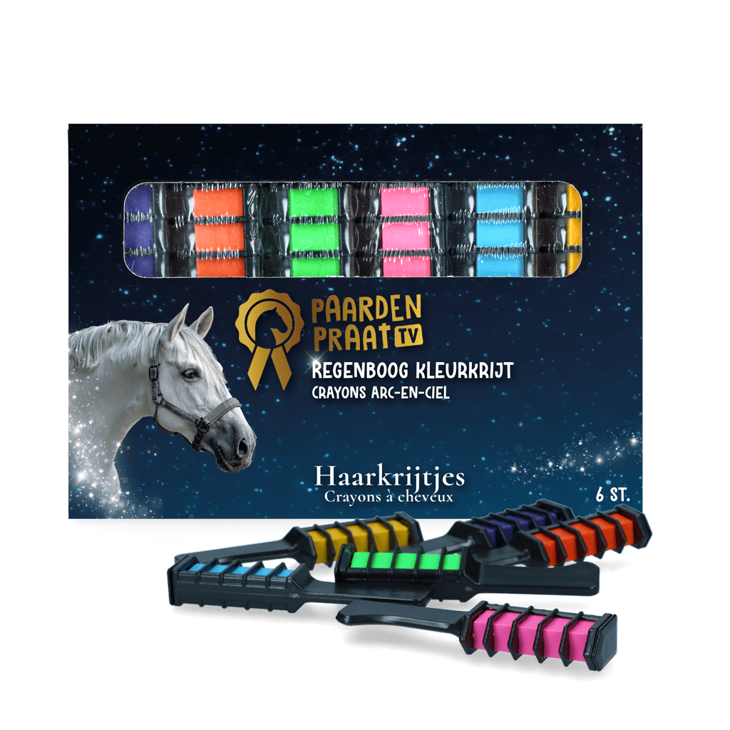Paardenpraat Regenboog Kleurkrijt