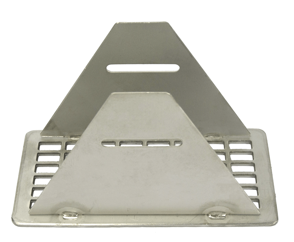 RenoFix RVS Renovatierooster 5 x 10,5 cm - Afbeelding 2