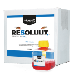 Resoluut Fruitvliegval 12 vallen
