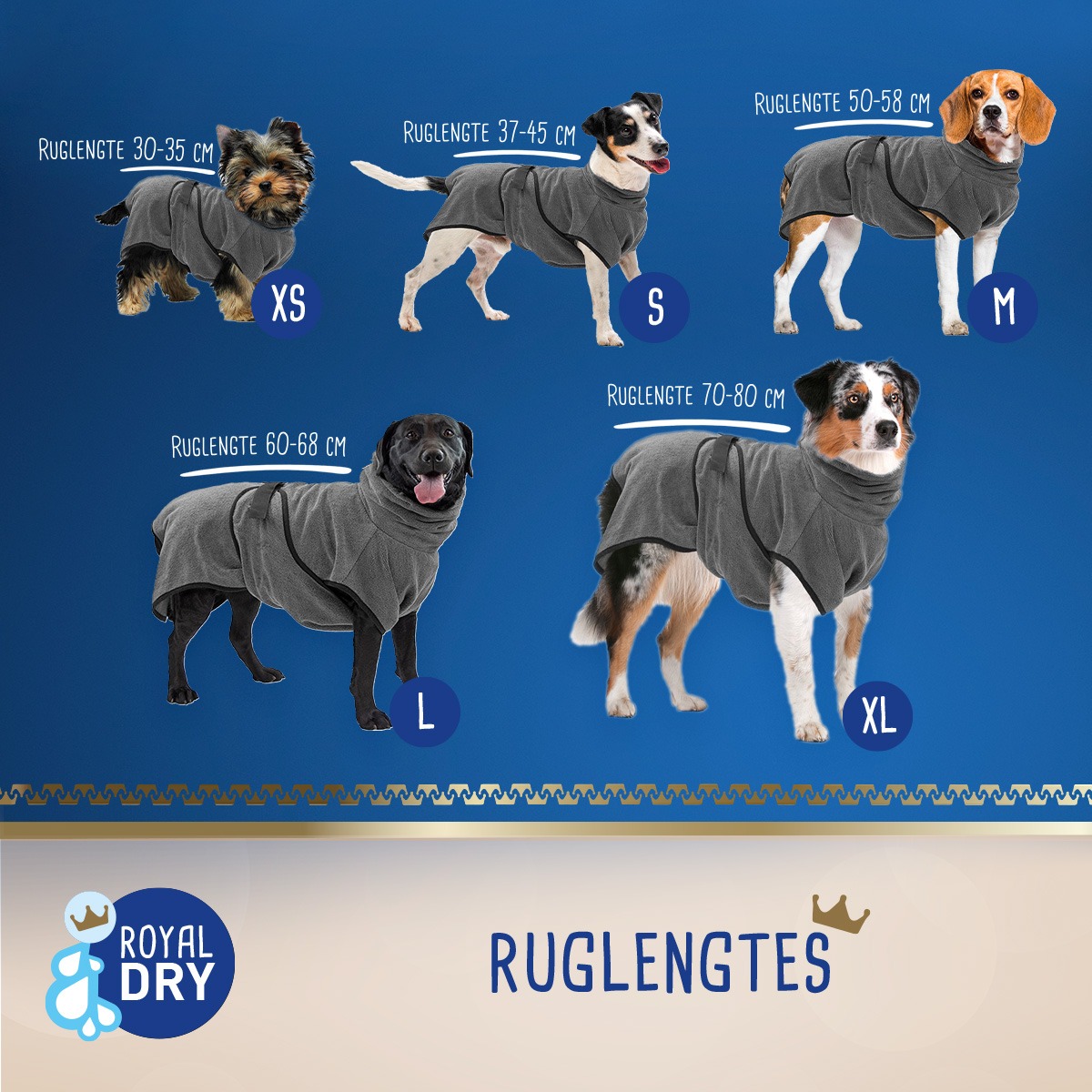 Royal Dry Doggy Bag Droogzak XS - Afbeelding 3
