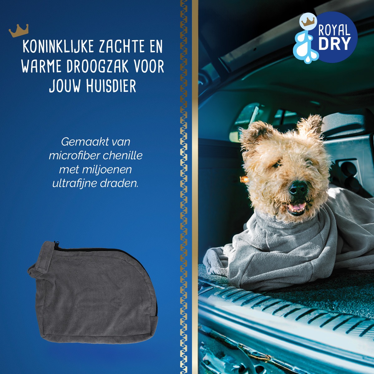 Royal Dry Doggy Bag Droogzak XS - Afbeelding 5