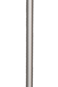 Schop steel aluminium 28x105 cm Roze handvat