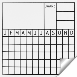 Sticker Datum