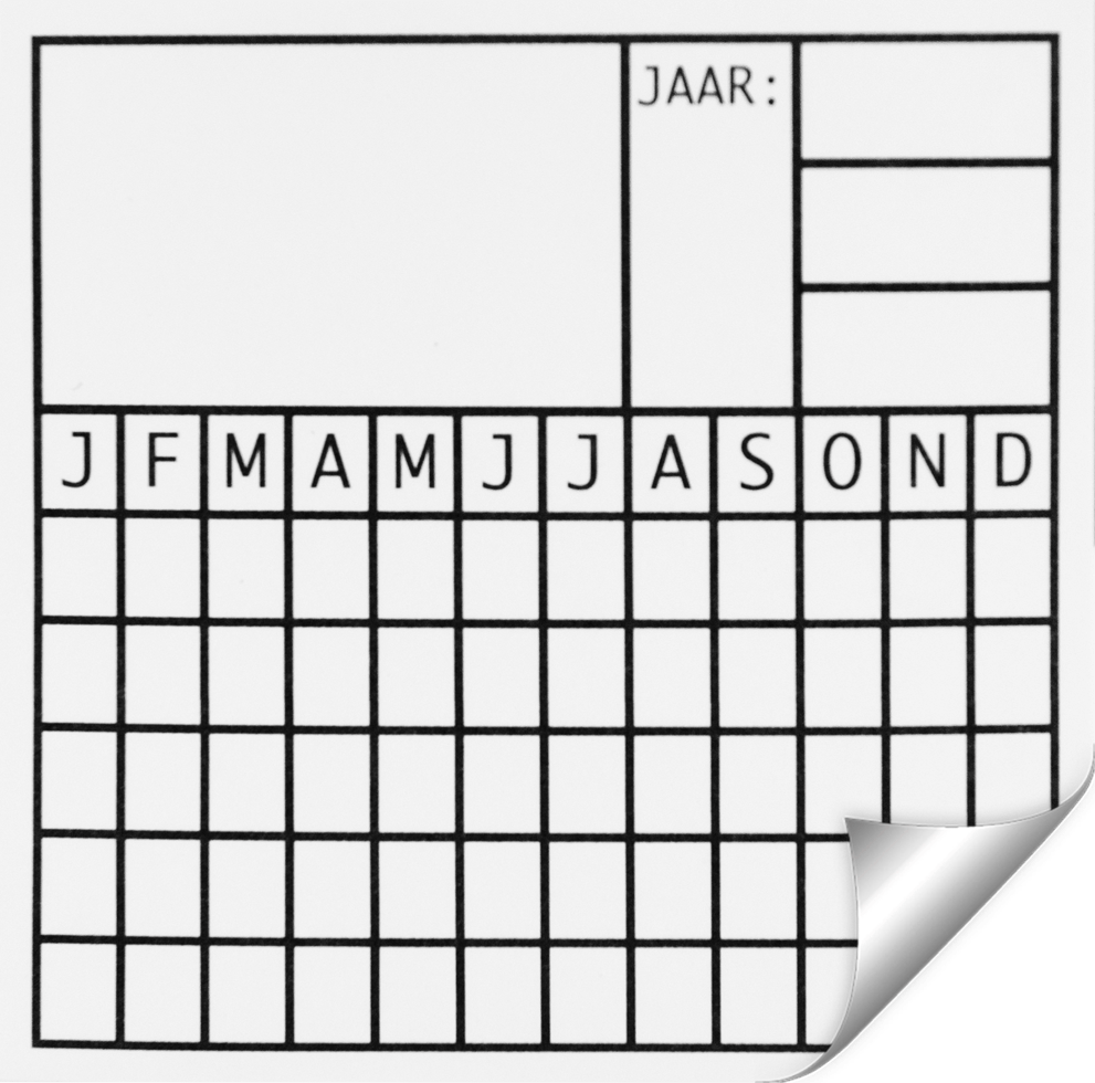 Sticker Datum