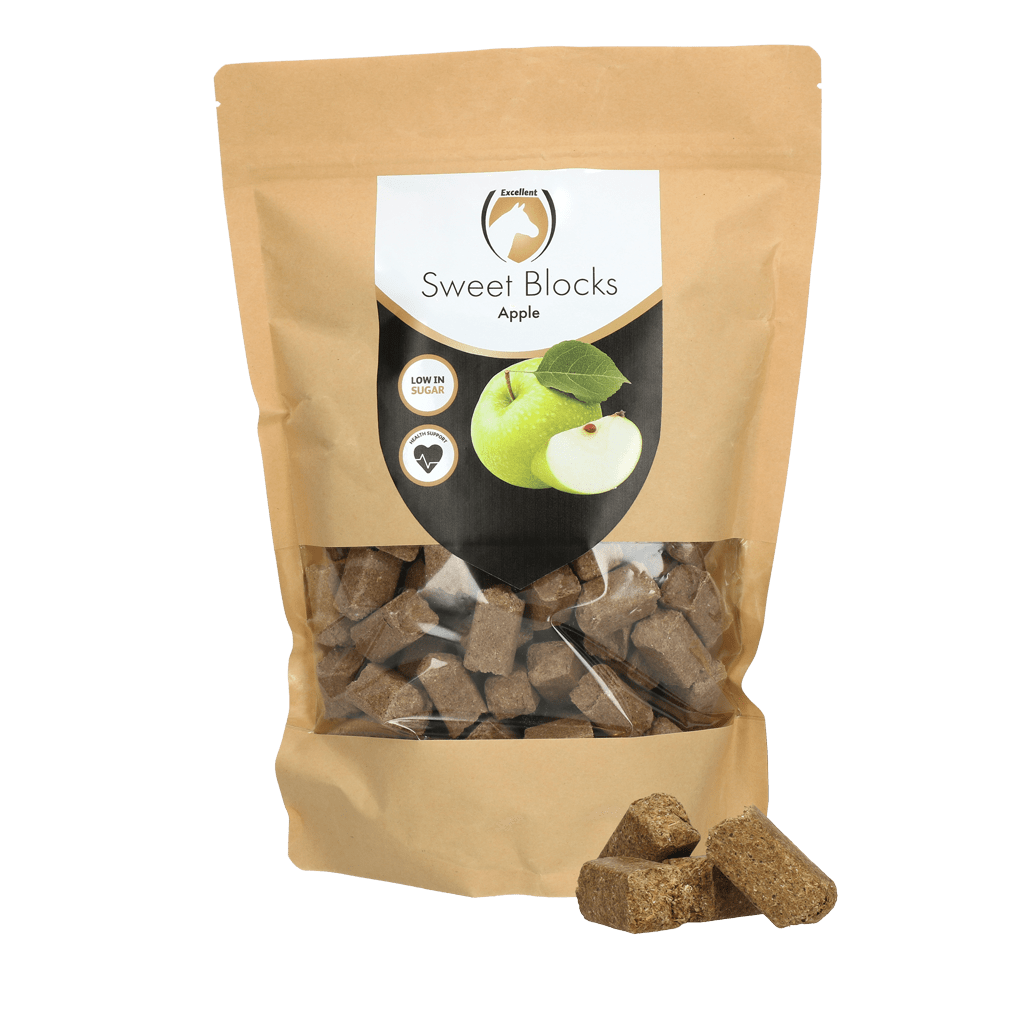 Excellent Horse Sweet Blocks Apple 1 kg