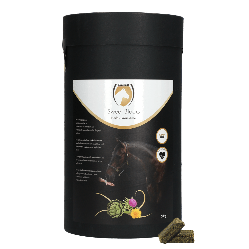 Excellent Horse Sweet Blocks Grain-Free Herbs 3 kg