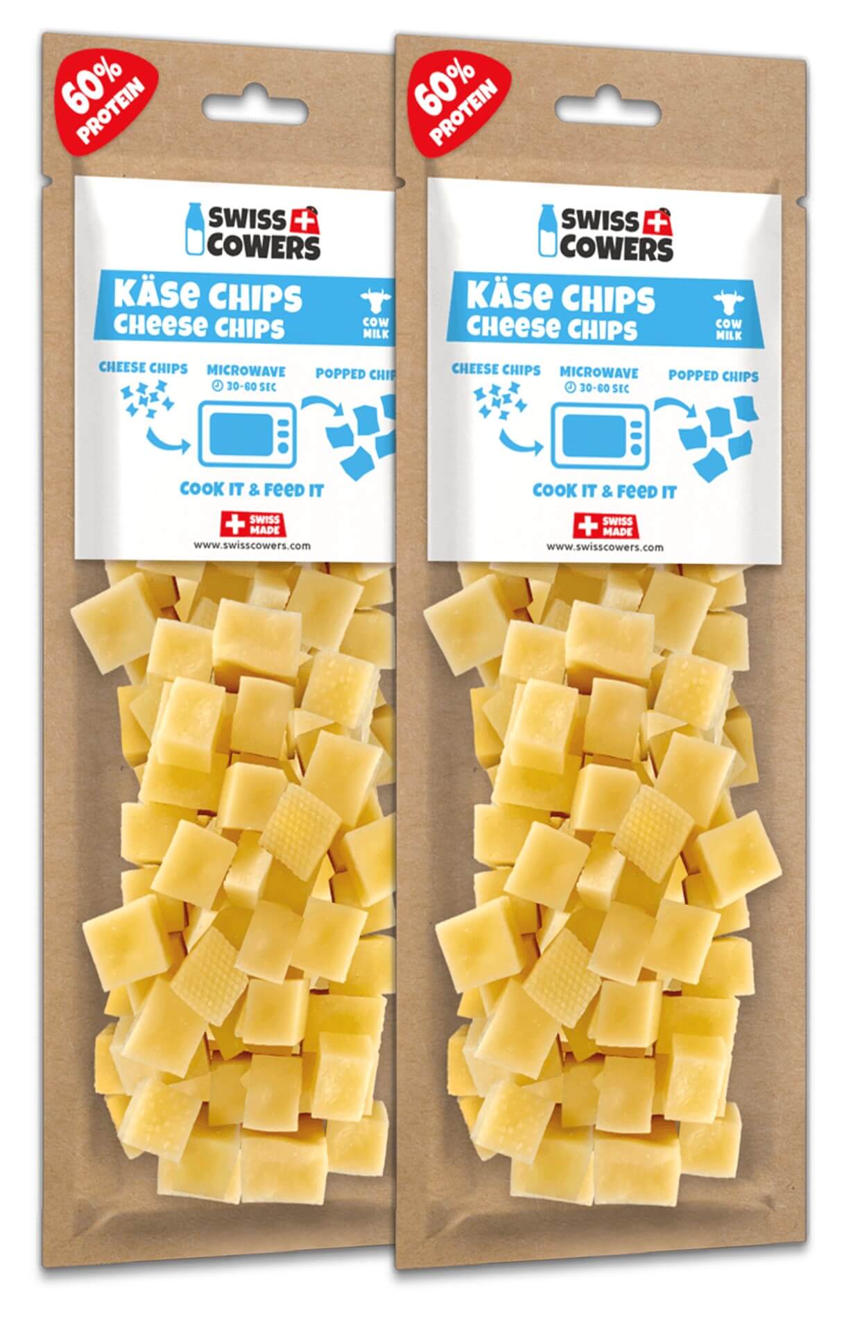 SwissCowers Cheese Chips - Afbeelding 2