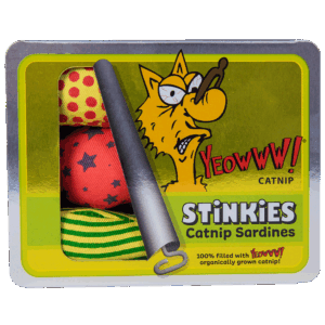 Yeowww! Stinkies Catnip Sardines Trio