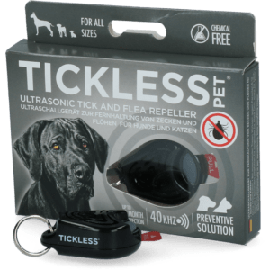 Tickless Pet minimaal 6 maanden bescherming Zwart