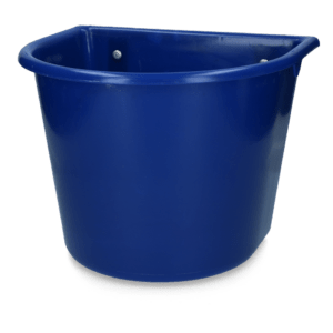 Voerbak 15 l met ophang Donkerblauw