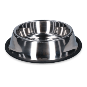Antislip Voer- & Drinkbak RVS 300 ml Ø 15 cm