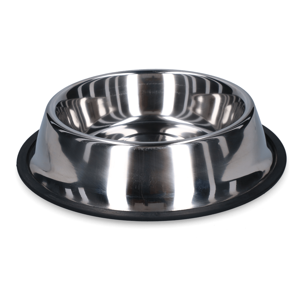 Antislip Voer- & Drinkbak RVS 450 ml Ø 19 cm