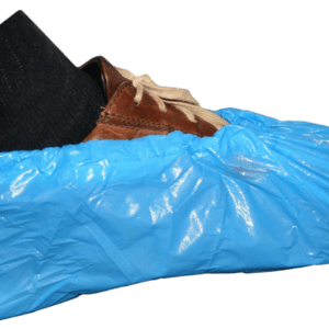 Wegwerp overschoen blauw CPE