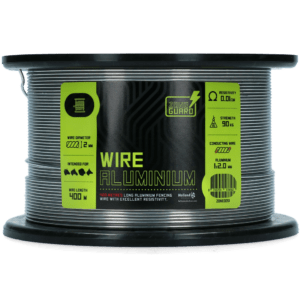ZoneGuard Draad Basic aluminium 2 mm 400 m