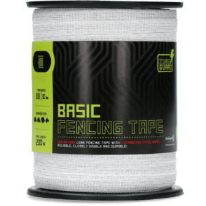 ZoneGuard 10 mm Basic afrasteringslint wit 200 m