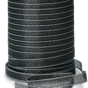 ZoneGuard 20 mm Basic afrasteringslint zwart 200 m