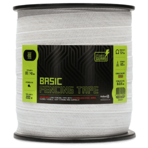 ZoneGuard 40 mm Basic afrasteringslint wit 200 m