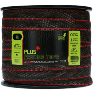 ZoneGuard 40 mm Plus afrasteringslint bruin 200 m